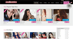 Desktop Screenshot of lezbunnies.org